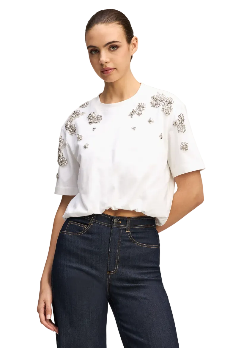 Cinq á Sept- Crystal Ivy Davini Top