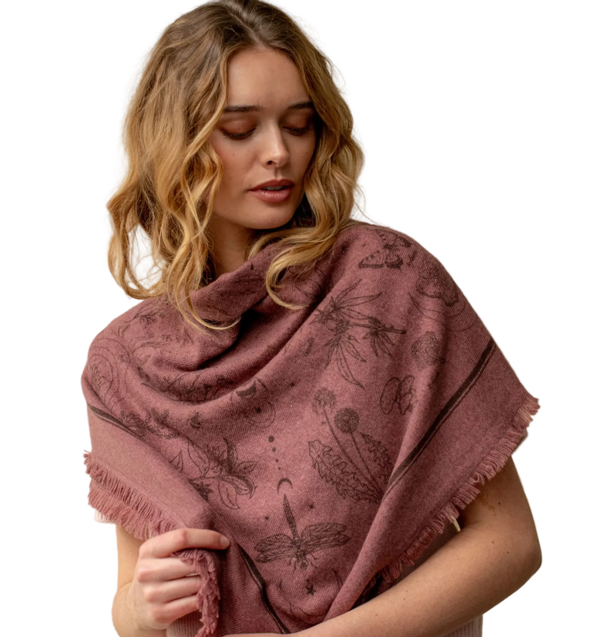 Freya- Gaia Cashmere Bandana