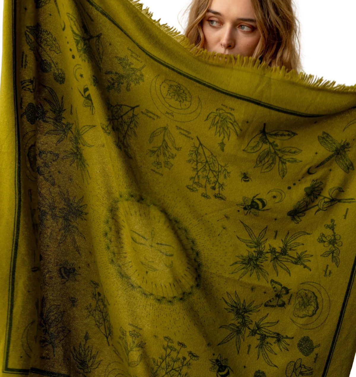 Freya- Gaia Cashmere Bandana