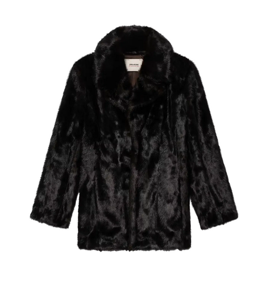 Zadig & Voltaire- Fleur Faux Fur Coat