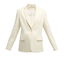 Load image into Gallery viewer, A.L.C Mavis II Pinstripe Jacket
