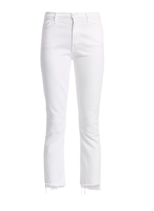 MOTHER- Insider Crop Step Fray