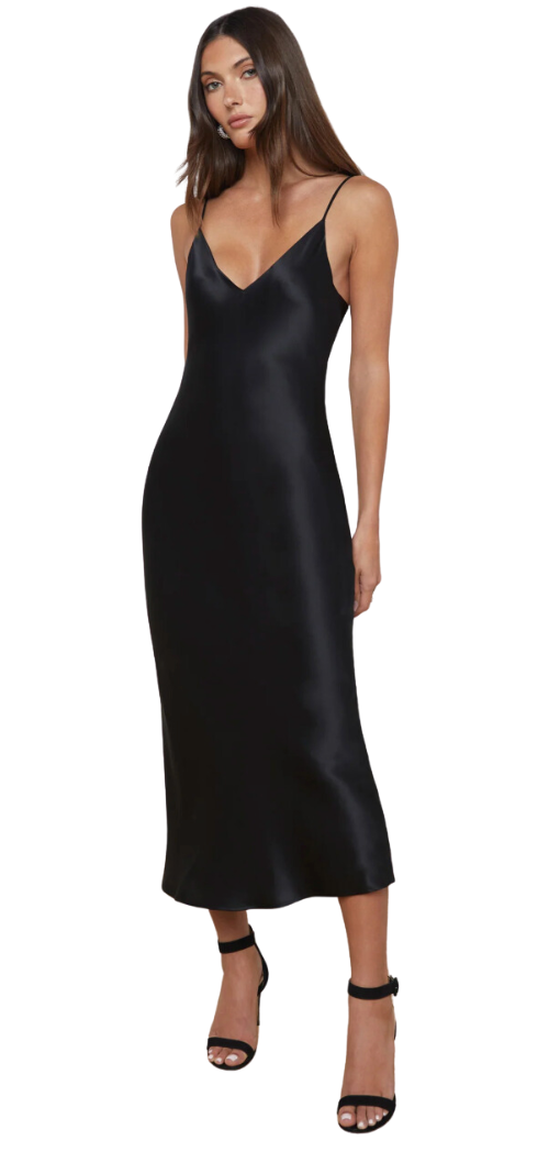 L'Agence Seridie Slip Dress