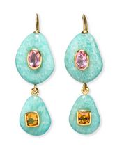 Load image into Gallery viewer, LF - Stacked Stone Earrings
