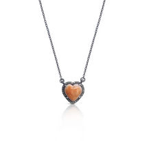 Load image into Gallery viewer, S.Carter- Heart Charm Necklace
