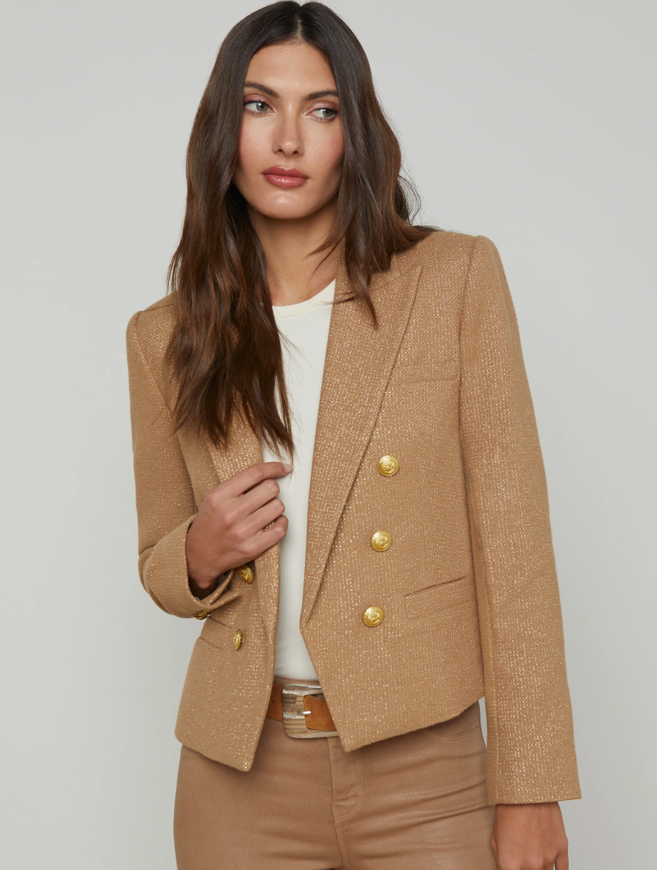 L'Agence- Brooke Crop Blazer