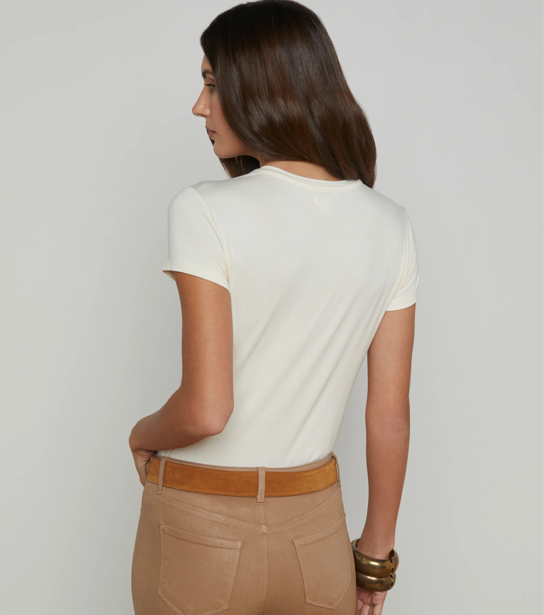 L'Agnece- Ressi Crew Neck S/S