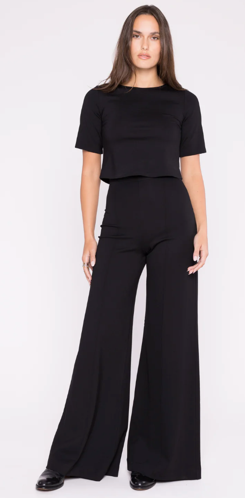 Ripley Rader- Ponte Knit Wide Leg Pant