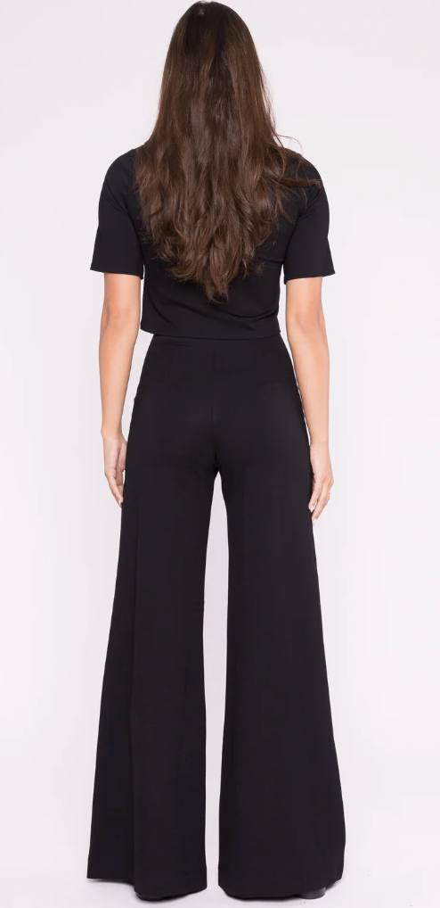 Ripley Rader- Ponte Knit Wide Leg Pant