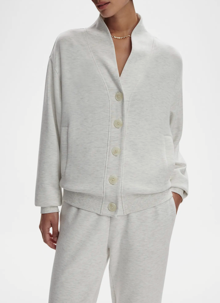 Varley- Celeste Button Through Sweat