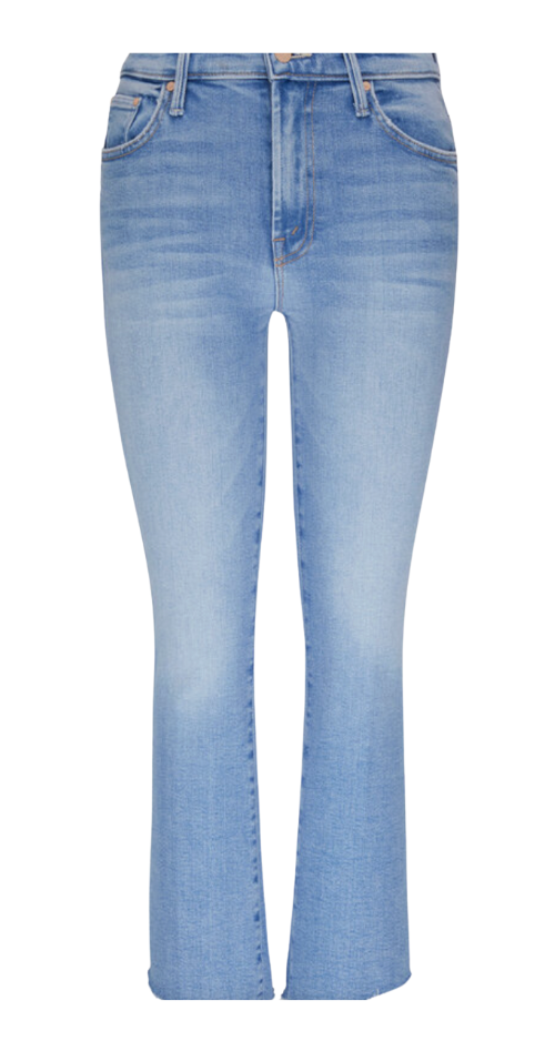 MOTHER- The Insider Crop Step Fray