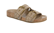 Load image into Gallery viewer, VB- Prue Woven 2-Strap Sandal
