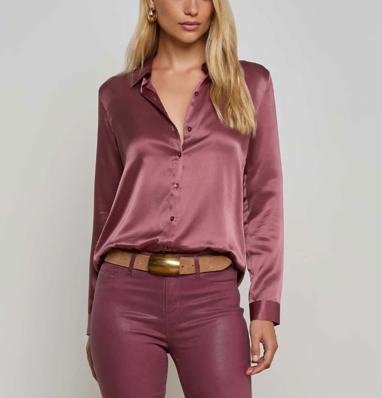 L'Agence- Tyler L/S Blouse