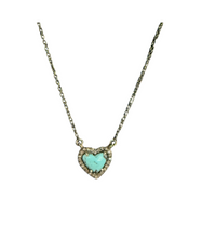 Load image into Gallery viewer, S.Carter- Heart Charm Necklace
