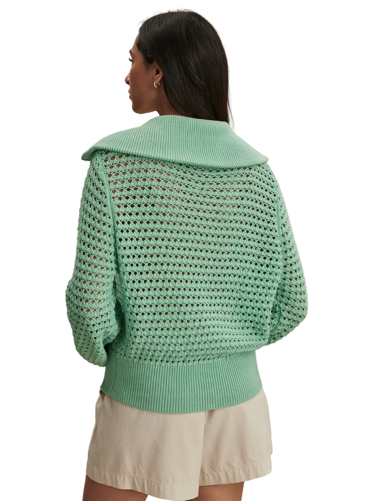 Varley- Eloise Full Zip Knit