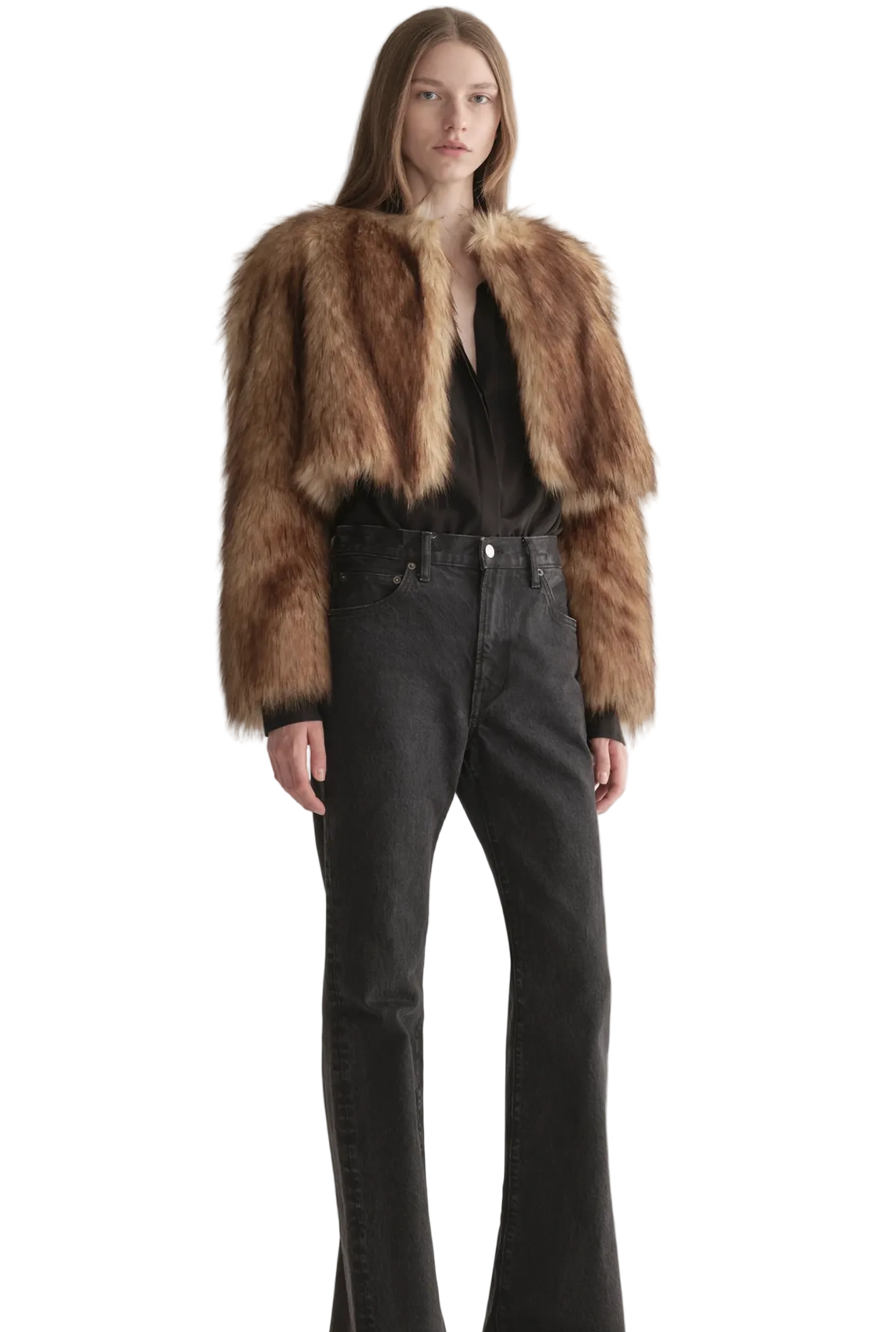 A.L.C.- Gina Faux Fur Jacket