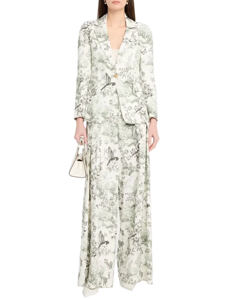 alice+olivia- Macey Notch Collar Blazer