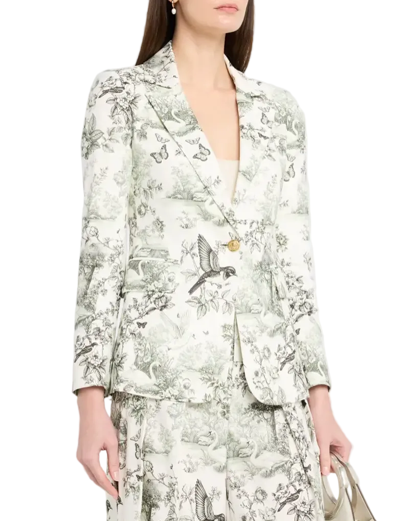 alice+olivia- Macey Notch Collar Blazer