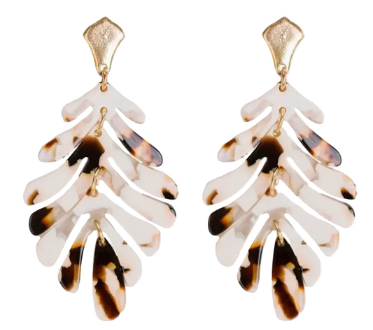 St Armands- Petite Palm Earrings