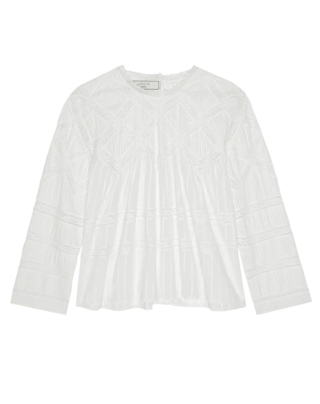 The Great- The Lattice Lace Victorian Top