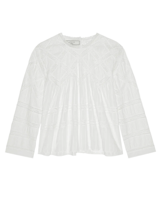 The Great- The Lattice Lace Victorian Top