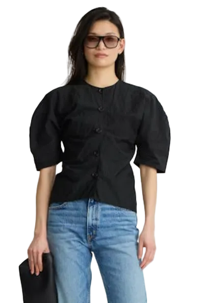 Apiece Apart- Noor Button Front Top