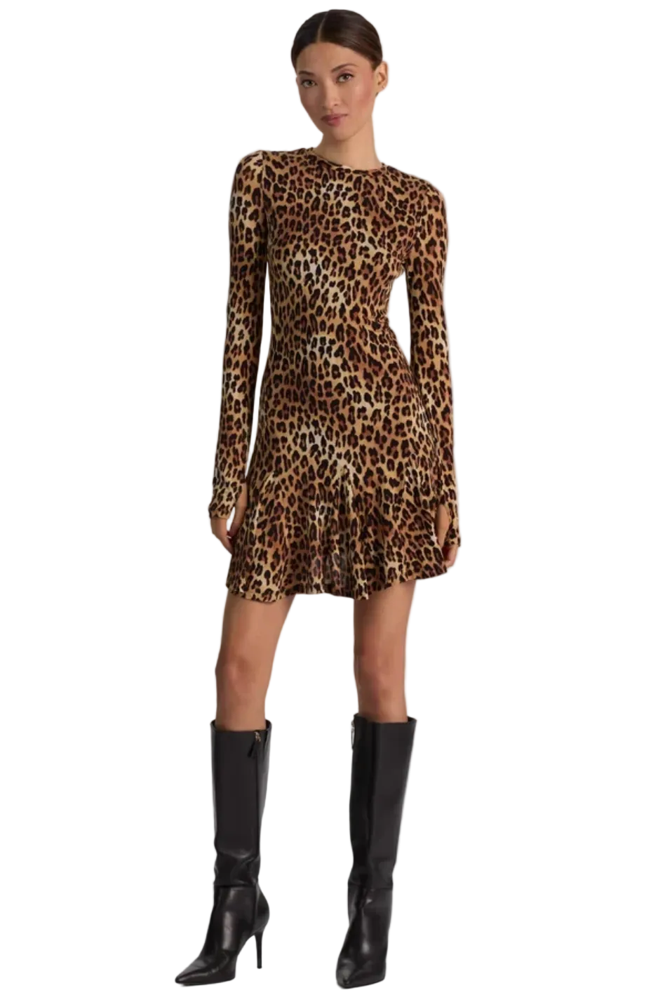 alice+olivia- Wendy Godet Mini Dress