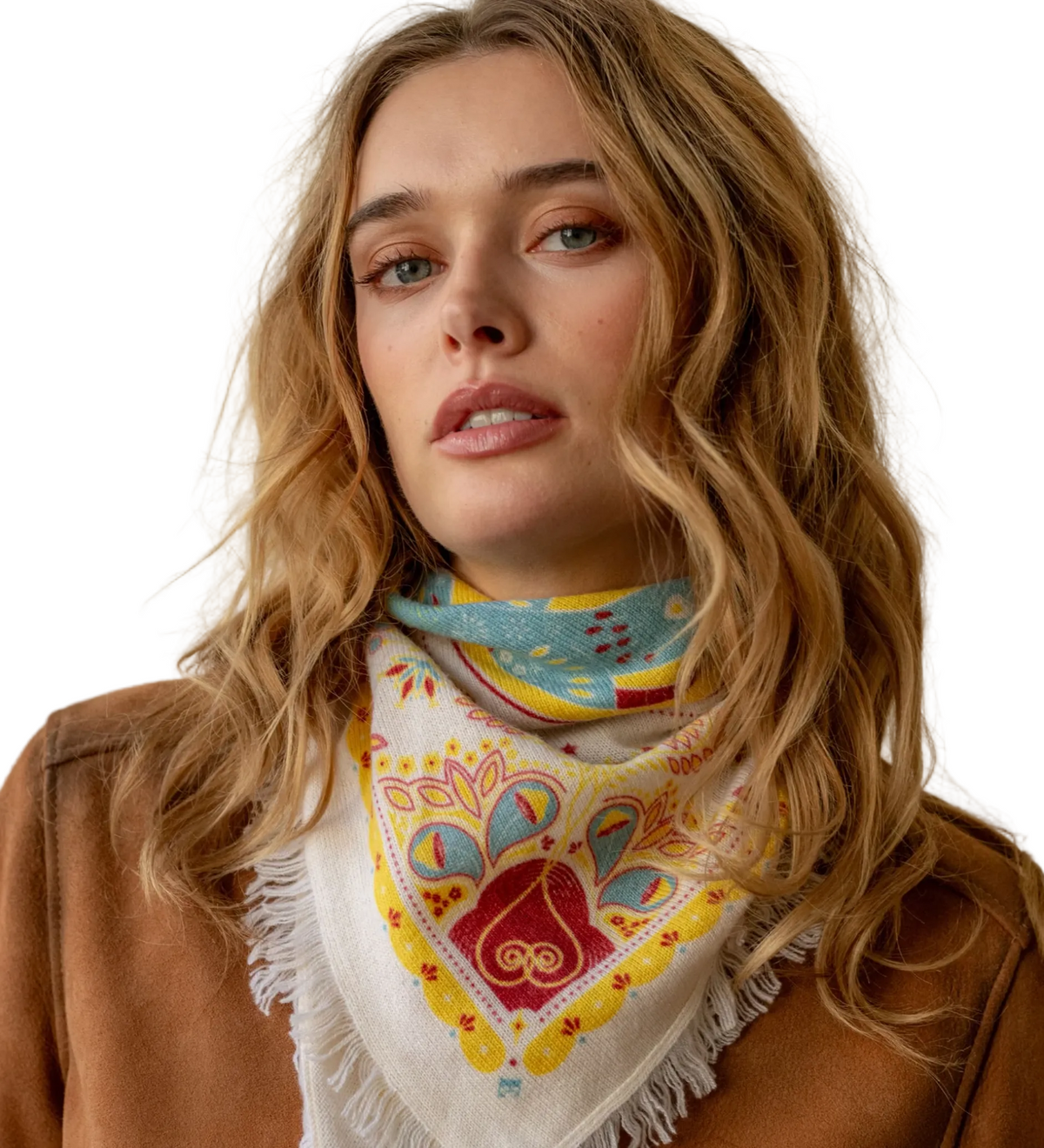 Freya- Mini Cashmere Bandana