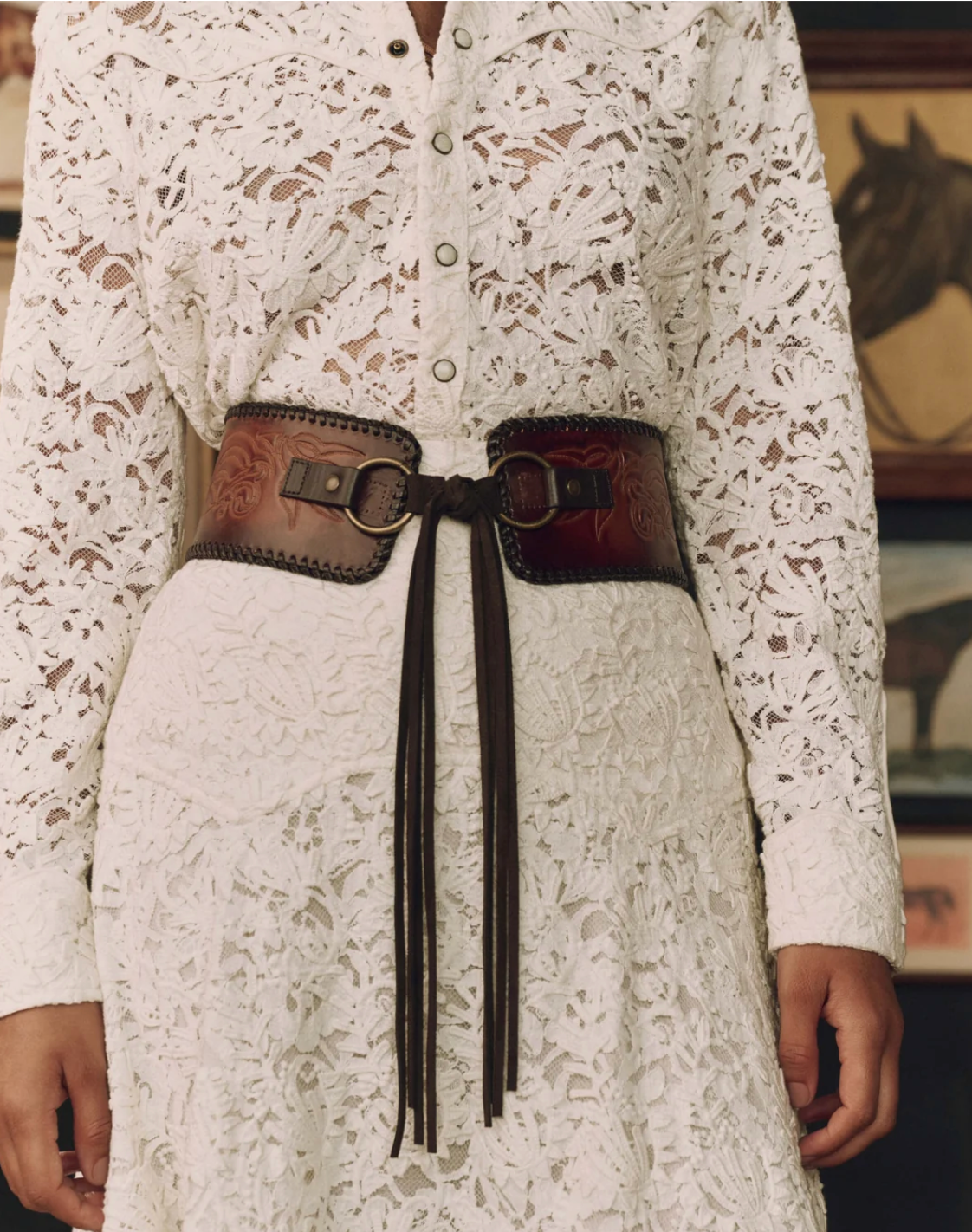 The Great- The Tooled Corset Belt