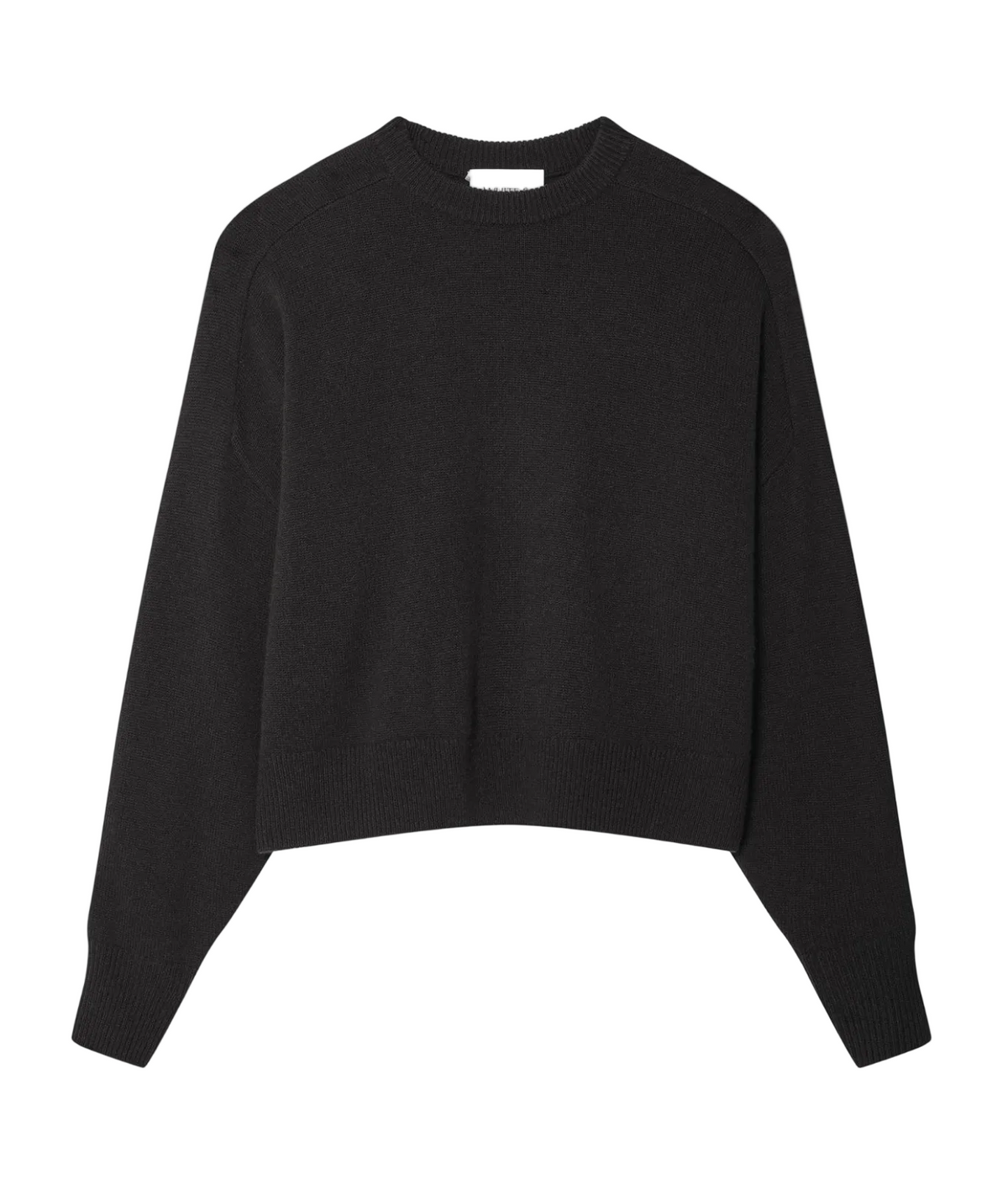 White & Warren- Cashmere Luxe Fringe Crew
