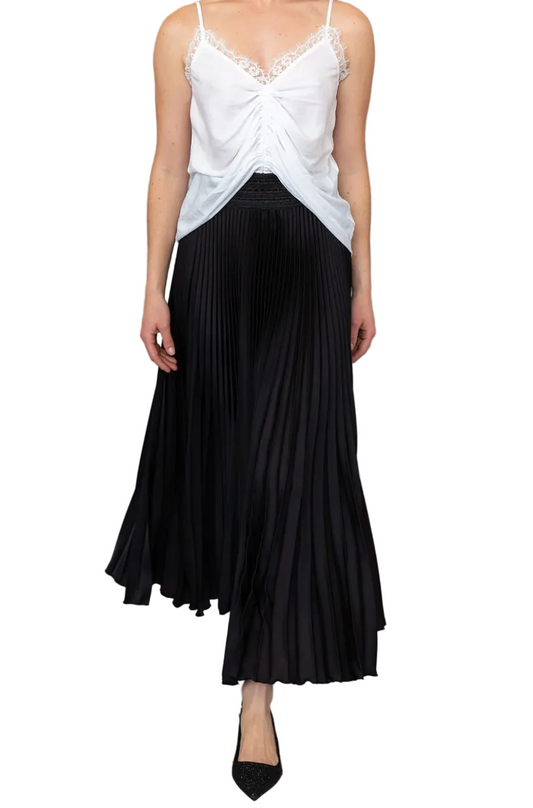 Loyd/Ford- Classic Satin Midi Skirt